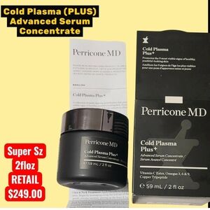 Perricone MD Sz 2fl 59L Cold Plasma Plus Advancd Concentrate Retail $249